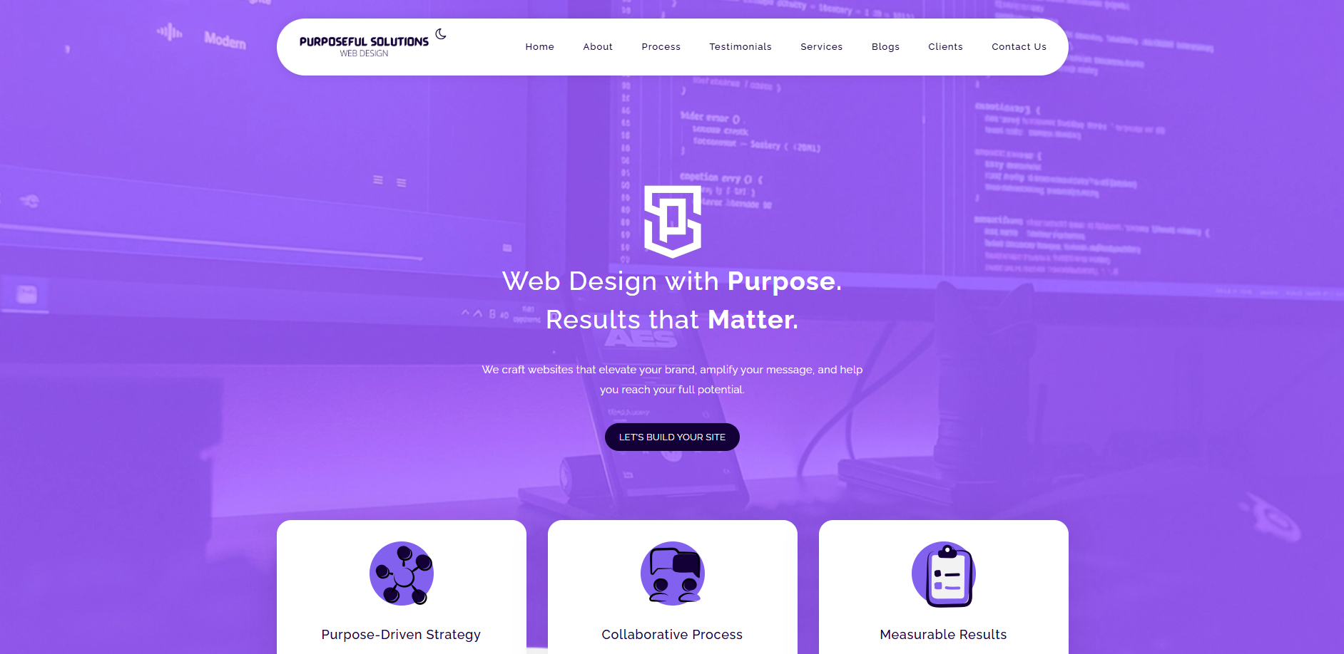 Purposeful Solutions Web Design